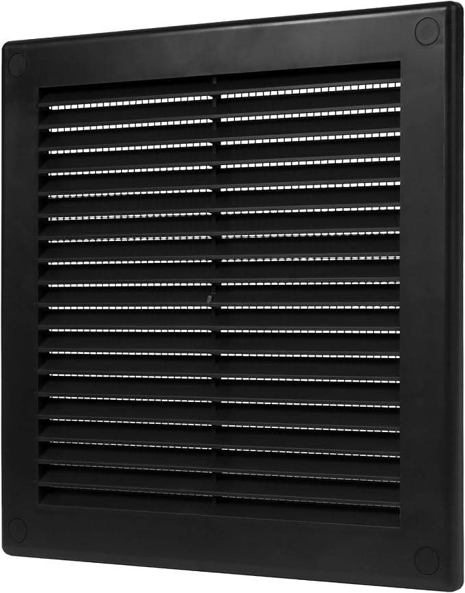 Repa Market 8 x 8 Inch Black Square Air Vent Cover - Image 8