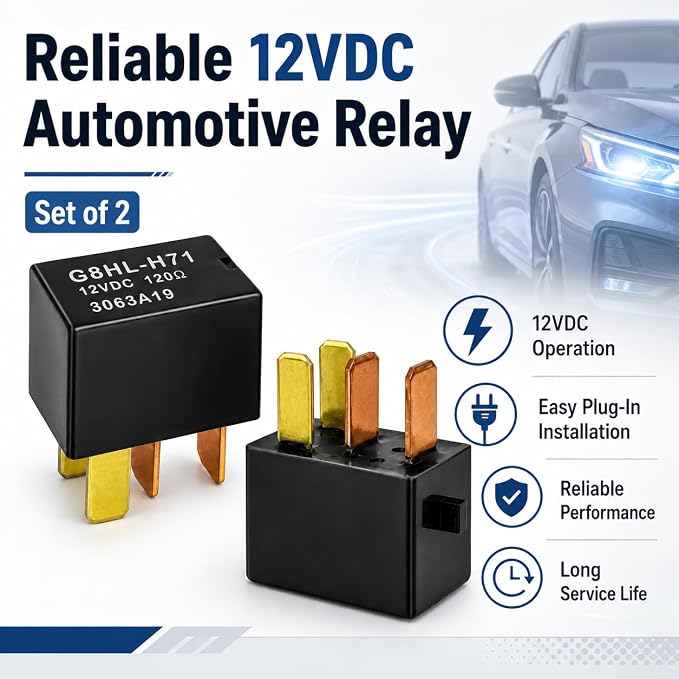 Relay G8HL-H71, 39794-SDA-A03 39794-SDA-A05 12VDC Automotive Relay - Image 3