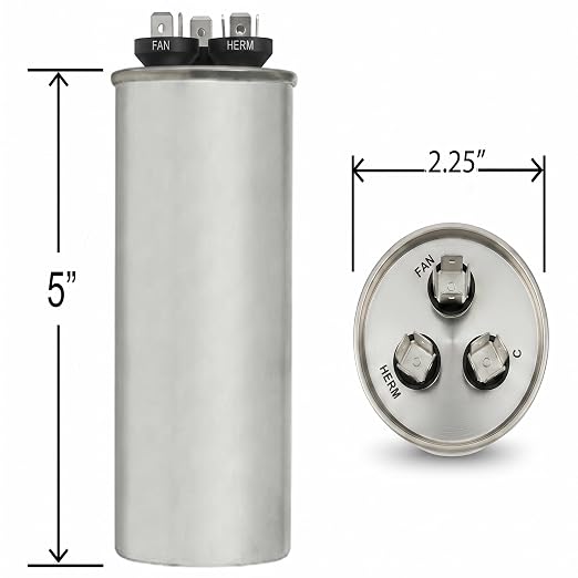 ClimaTek 75 + 10 MFD 370/440 Volt Dual Run Capacitor CAP99-7514R | 75/10 | VAC - Image 6