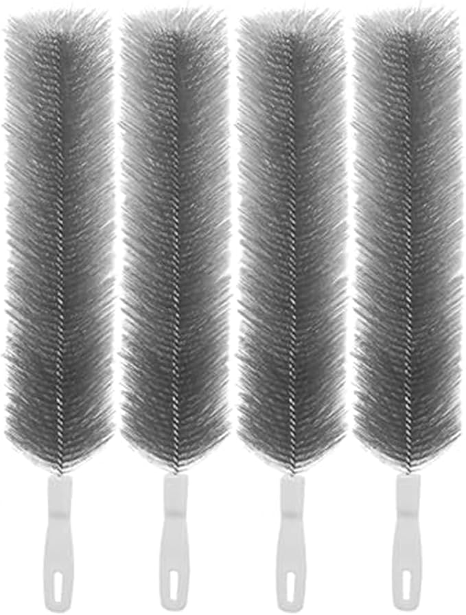 Bendable Microfiber Head, Reusable Dust Remover, Fan Brush Cleaner Washable by Unknown
