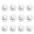 PlusRoc 12 Pack Self Adhesive Caster Wheels by PlusRoc