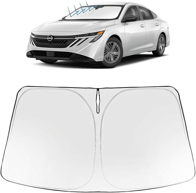 Proadsy Windshield Sun Shade Custom Fit Nissan Sentra 2020-2026 Foldable Front by Proadsy