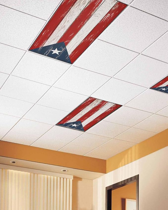 3PCS Fluorescent Light Covers Lampshade Ceiling Lights - Image 2
