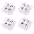 Self Adhesive Mini Caster Wheels 360° Swivel by YSKmanhuo