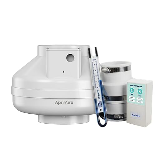 Aprilaire ARN25K Radon Mitigation Kit, 1500 and 2500 Sq. Ft., Crawlspace by AprilAire