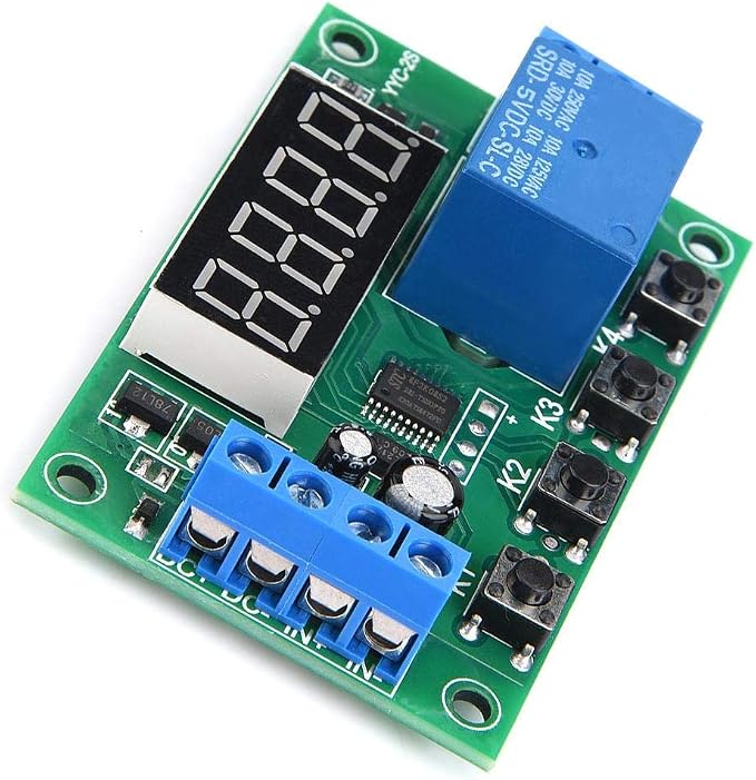 Programmable Timer Relay Module 5V 12V 24V Multifunction Time Delay Switch - Image 6