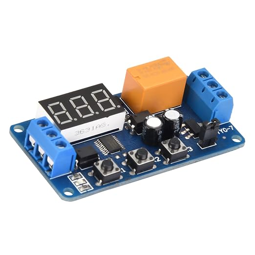 Adjustable Cycle Timer Relay Module 3V-7V DC Time Delay Switch - Image 4