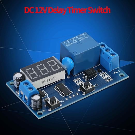 WALFRONT 2PCS Delay On Off Switch Module Adjustable Intermittent Infinite Cycle - Image 7