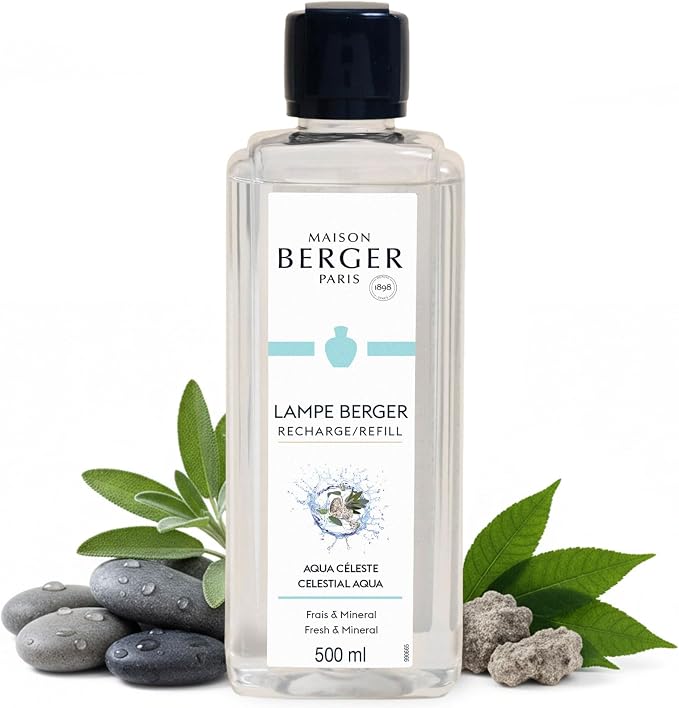 MAISON BERGER Lampe Berger Refill, 500 ml, Celestial Aqua | Catalytic Lamp by MAISONBERGER