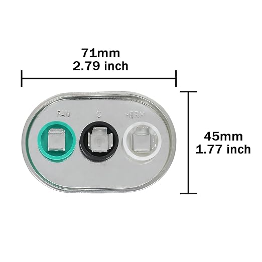 VEXUNGA 30/5 uF 30+5 MFD 370V 440V 450V Oval Dual Run Start AC Capacitor 30 5 - Image 3