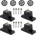 Heavy-Duty Anti-Vibration Pads Rubber Isolator Mounting Brackets Kit by Unknown