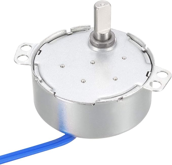 uxcell Synchronous Motor AC 100-127V 4-5RPM 50-60Hz CCW/CW 4W D Shaft by uxcell