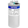 IWIWE 60+5 uF ±5% 370/440VAC CBB65/CBB65B Dual Run A/C Capacitor by IWIWE