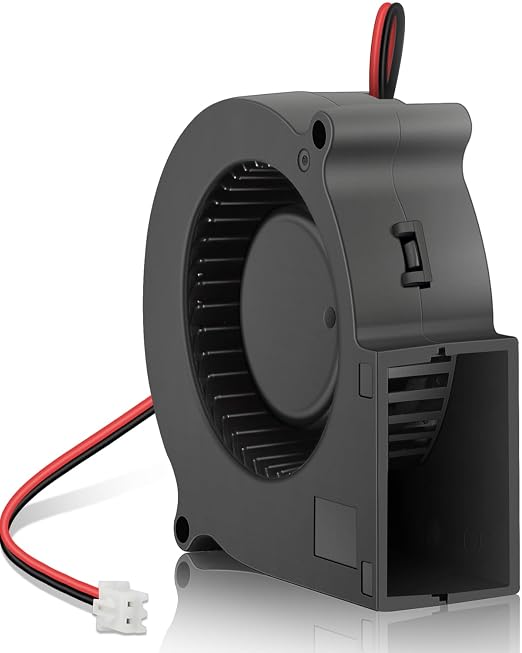 GDSTIME 75mm x 25mm Blower 12V, 7525 DC Brushless Turbo Cooling Fan 2-Pin 2-Pack - Image 9
