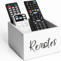 LBEMEY Wood Remote Control Holder, TV Remote Control Organizer by LBEMEY