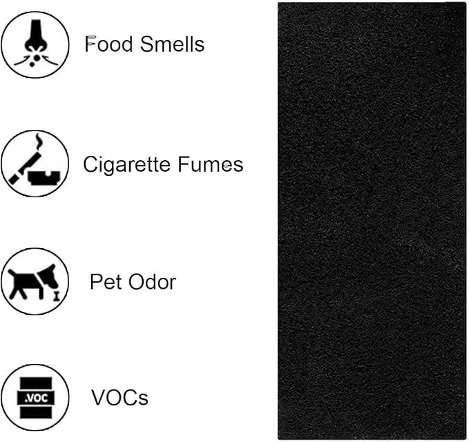 For HAPF30AT Air Purifier Activated Carbon Pre Filter Compatible - Image 5