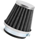 Motoforti Black Universal Tapered 50mm Motorcycle Intake Filter Cafe Racer by MOTOFORTI