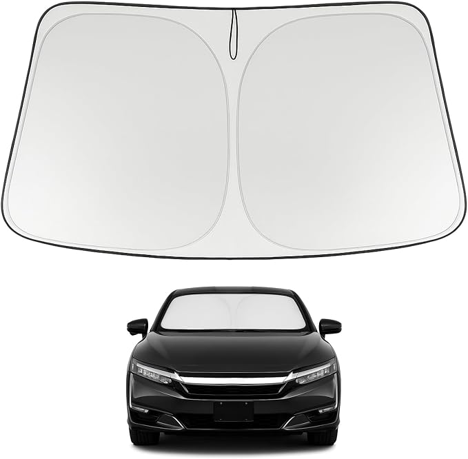 Proadsy 2026 Upgrade Windshield Sun Shade Custom Fit 2017-2021 Clarity Foldable by Proadsy