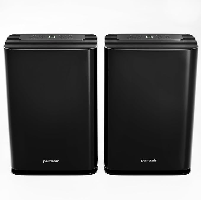 PuroAir 400 HEPA Air Purifier Large Room Air Cleaner up to 2, 000 Ft² by PuroAir