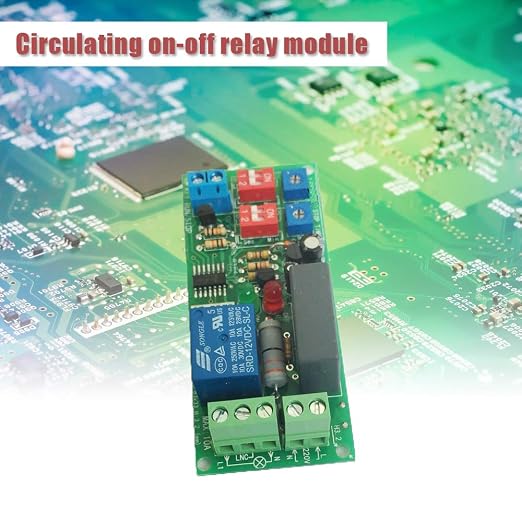 1PCS Infinite Cycle Delay Timing Timer Relay Switch Turn ON/Off Module 0.5s ~ - Image 6