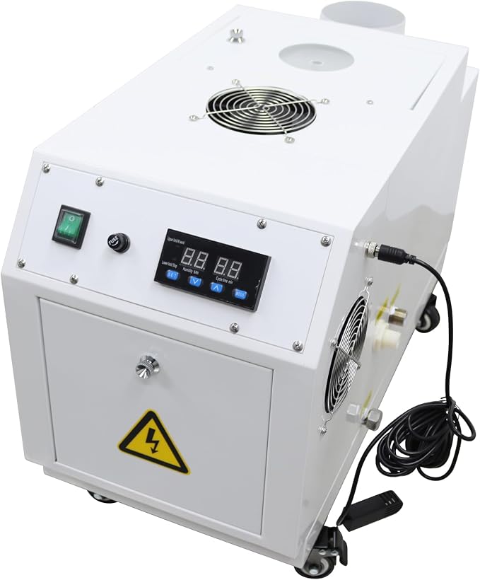 Commercial Ultrasonic Humidifier, 9.9 lbs/h Stainless Steel Cool Mist Fogger by Unknown