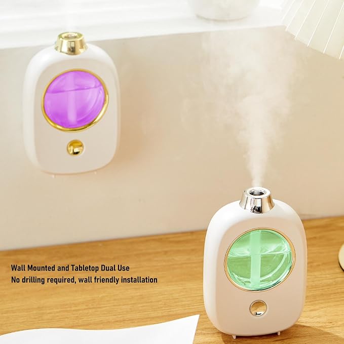 Semme Wall Mounted Essential Oil Diffuser, Automatic Aromatherapy Humidifier - Image 5