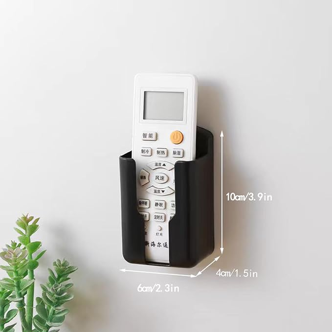 6pcs Remote Control Organizer Wall Adhesive Pen Holder - Image 3