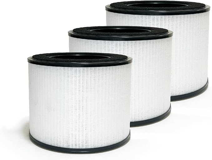Nispira AS-FL206001-01 3-In-1 True HEPA Filter Replacement Compatible by Nispira
