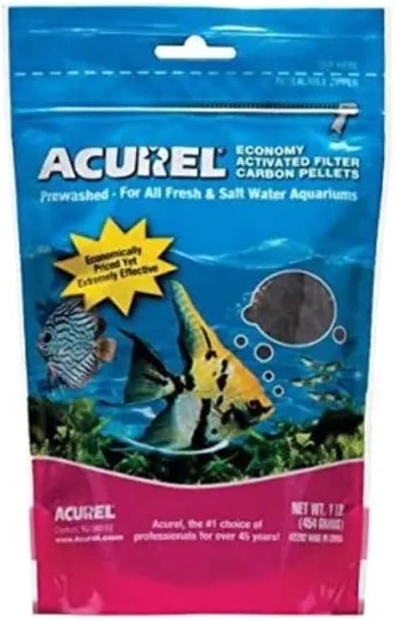 Acurel LLC Economy Activated Filter Carbon Pellets, 1 Pound by Loving+Pets