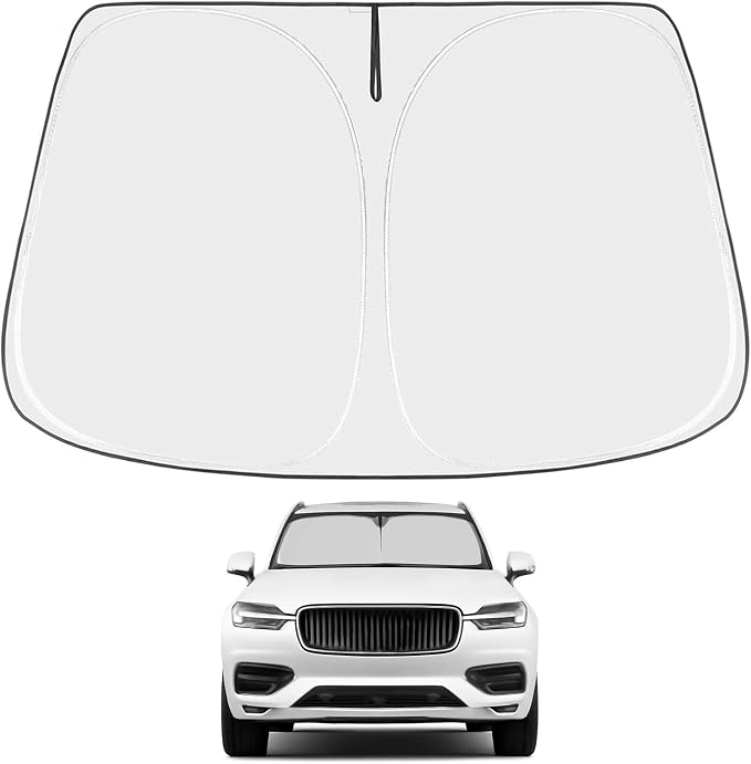 Proadsy Windshield Sun Shade for Volvo XC90 2016-2025 2026 4-Layer Foldable by Proadsy
