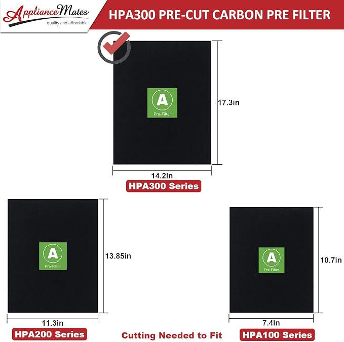 HPA300 Replacement Filters for Honeywell Air Purifiers HPA300 Series, Part - Image 6