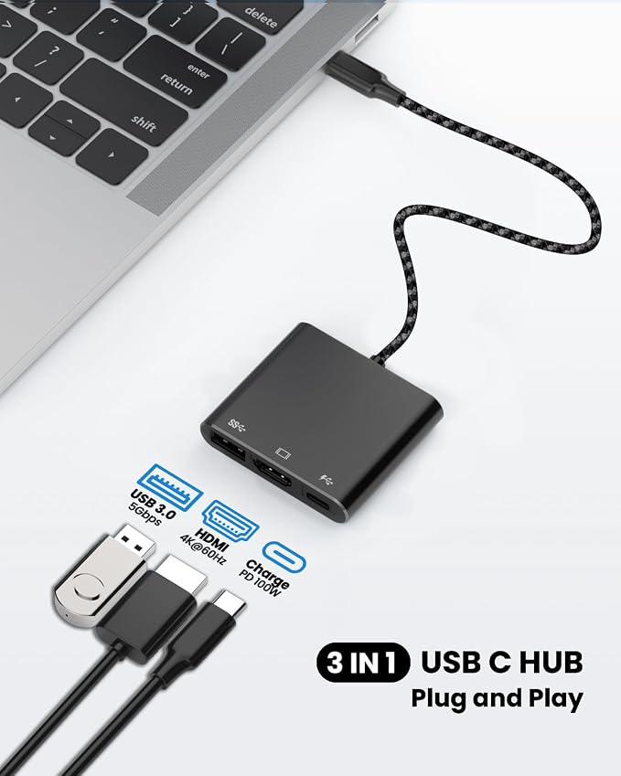 Battony USB C Multiport AV Adapter - Image 2