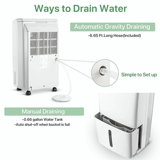 Waykar 34 Pints Energy Star Dehumidifier - Image 5