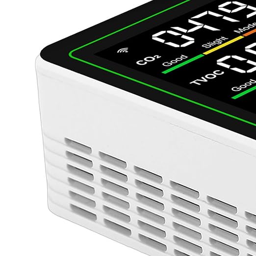 Aramox CO2 TVOC HCHO Indoor Air Quality Meter, 5 in 1 WiFi LCD Color Screen - Image 9