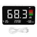 Digital Decibel Meter, 30-130dBA Desktop Digital Sound Level Meter by Unknown