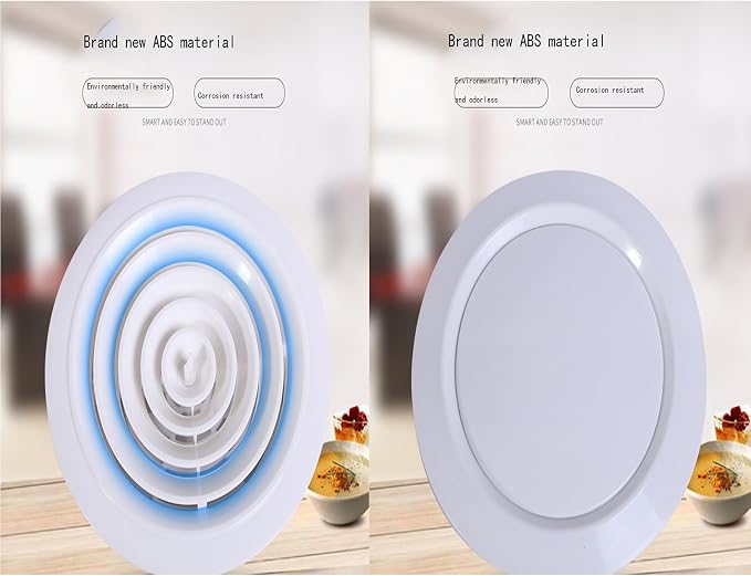 Round Fresh Air System Accessories, 200mm ABS Material, High-efficiency - Image 6