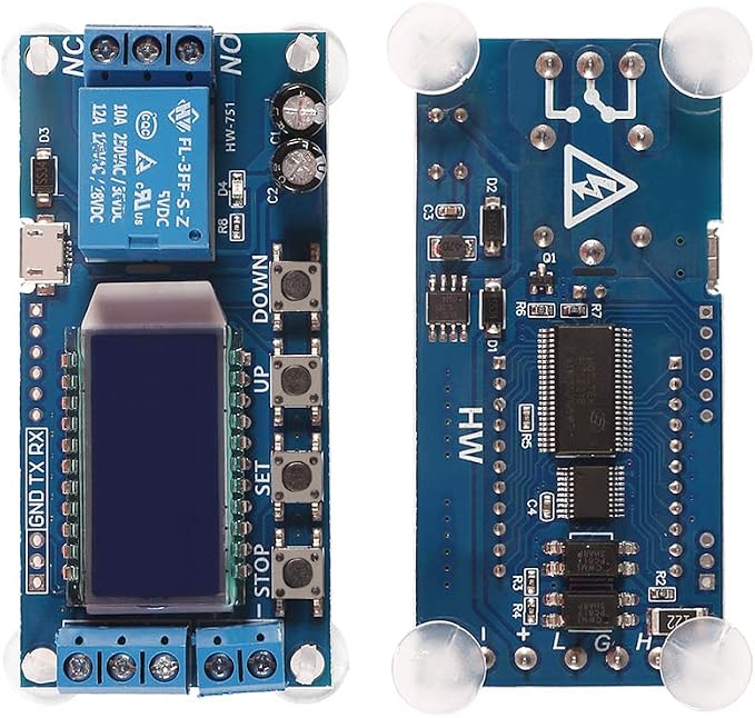ACEIRMC Time Delay Relay DC 5V 12V 24V Delay Controller Board Delay-off Cycle - Image 2