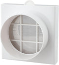 Washable Duct Air Filter for PVC PE Pipe and Aluminum Foil Hose, Aluminum Alloy by Unknown