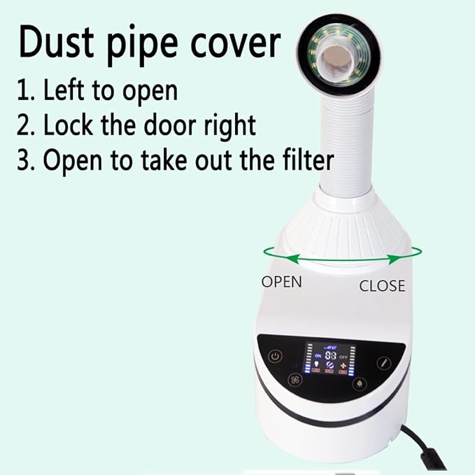 230w Dental Polishing Dust Collector, Nail Manicure Vacuum Cleaner, - Image 5