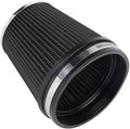 6" 152 mm High Flow Inlet Air Filter, Air Intake Cone Filter Replacement by MUGERACING