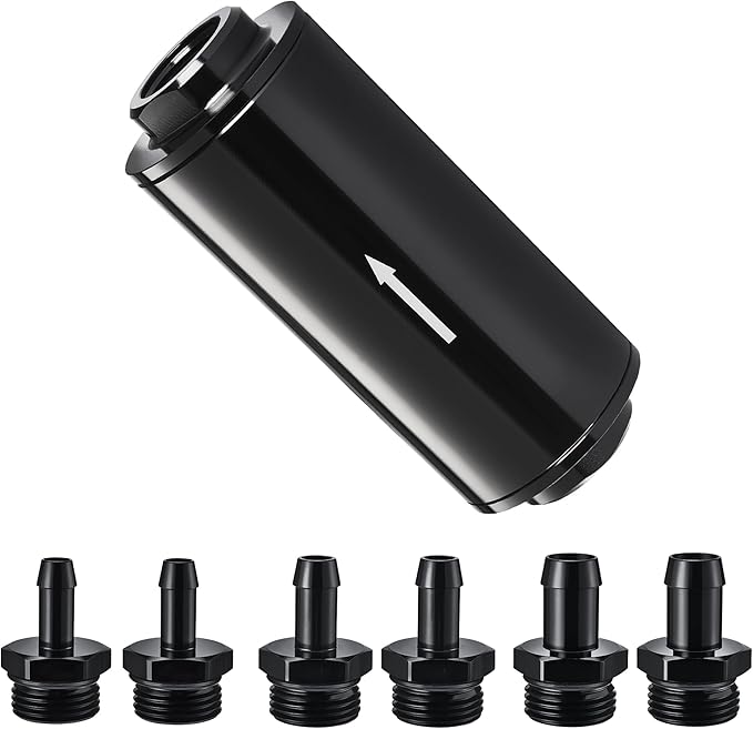 EVIL ENERGY Inline Fuel Filter 40 Micron by EVILENERGY