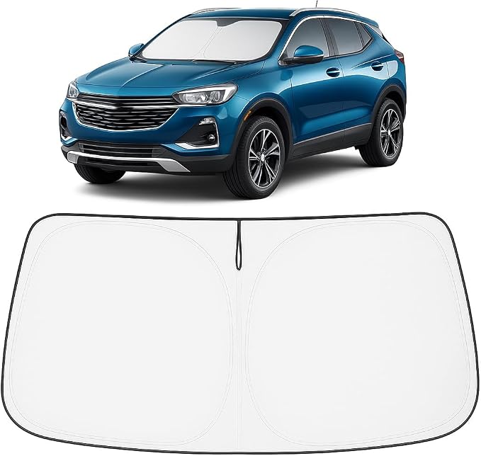 Proadsy Windshield Sun Shade for Buick Encore 2020-2025 2026 4-Layer Foldable by Proadsy