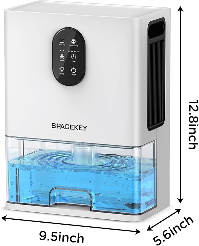 Dehumidifier, 106 OZ Water Tank Dehumidifiers - Image 8