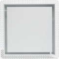 Fittes Flush Exhaust Mount, Minimalist ABS Plastic Bathroom Ventilation Fan by Fittes