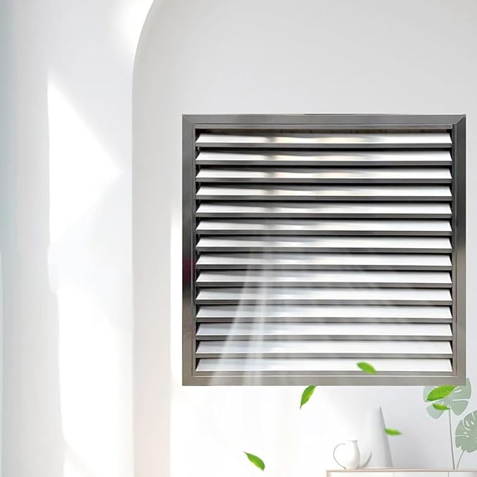 Stainless Steel Ventilation Grille, Ac Vent Cover, Removable Screen by Unknown