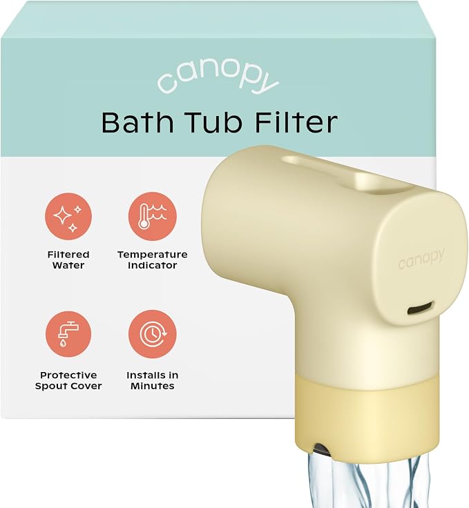 Canopy Baby Bath Tub Filter – Gentler Water Filtration by Canopy