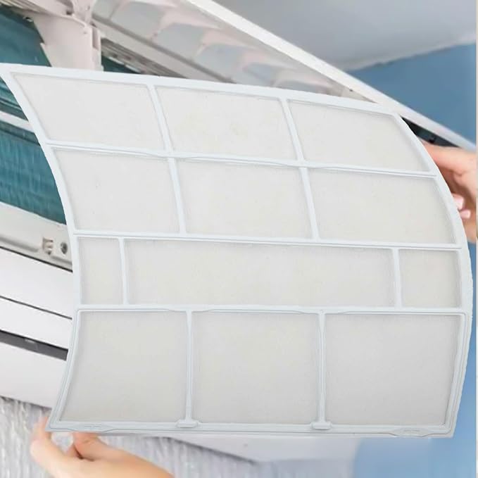 FABULETTA Air Conditioner Filter Cover, Wall Mounted Indoor Unit Dust Screen - Image 4