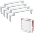 Box Fan Filter Clips for 20" Box Fan, Reusable Air Filter Holder Clips for by ZYRELYNX