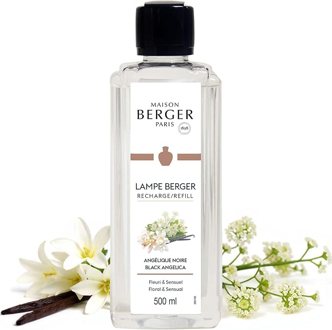 MAISON BERGER Lampe Berger Refill, 500 ml, Helps Neutralize Odors, ~80 h by MAISONBERGER