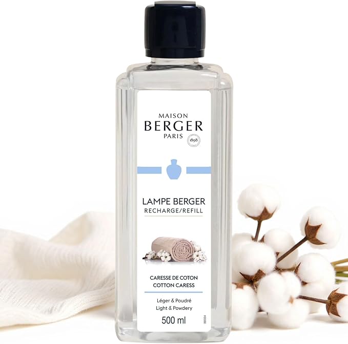 MAISON BERGER Lampe Berger Refill, 500 ml, Cotton Caress | Catalytic Lamp by MAISONBERGER